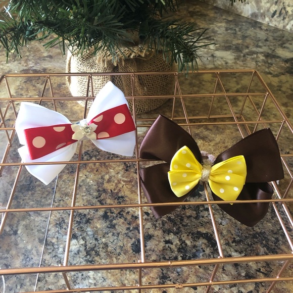 Handmade Hair Ribbon 🎀 2 p - Picture 2 of 7